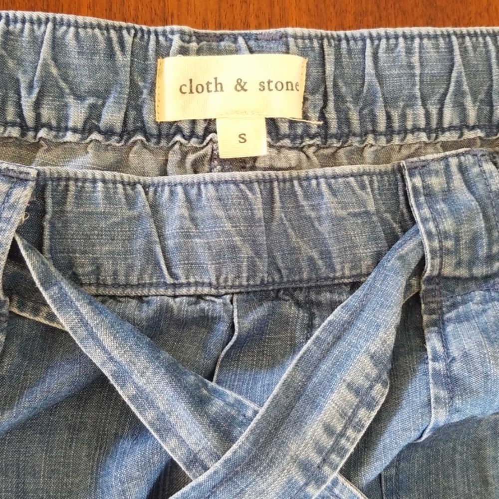 Cloth and Stone jean skirt!